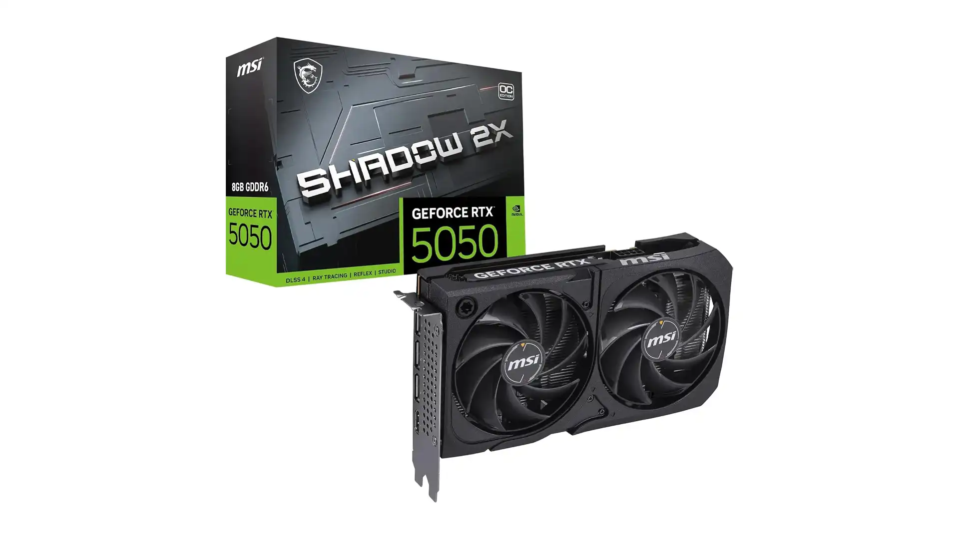MSI GeForce RTX 5050 8G SHADOW 2X OC