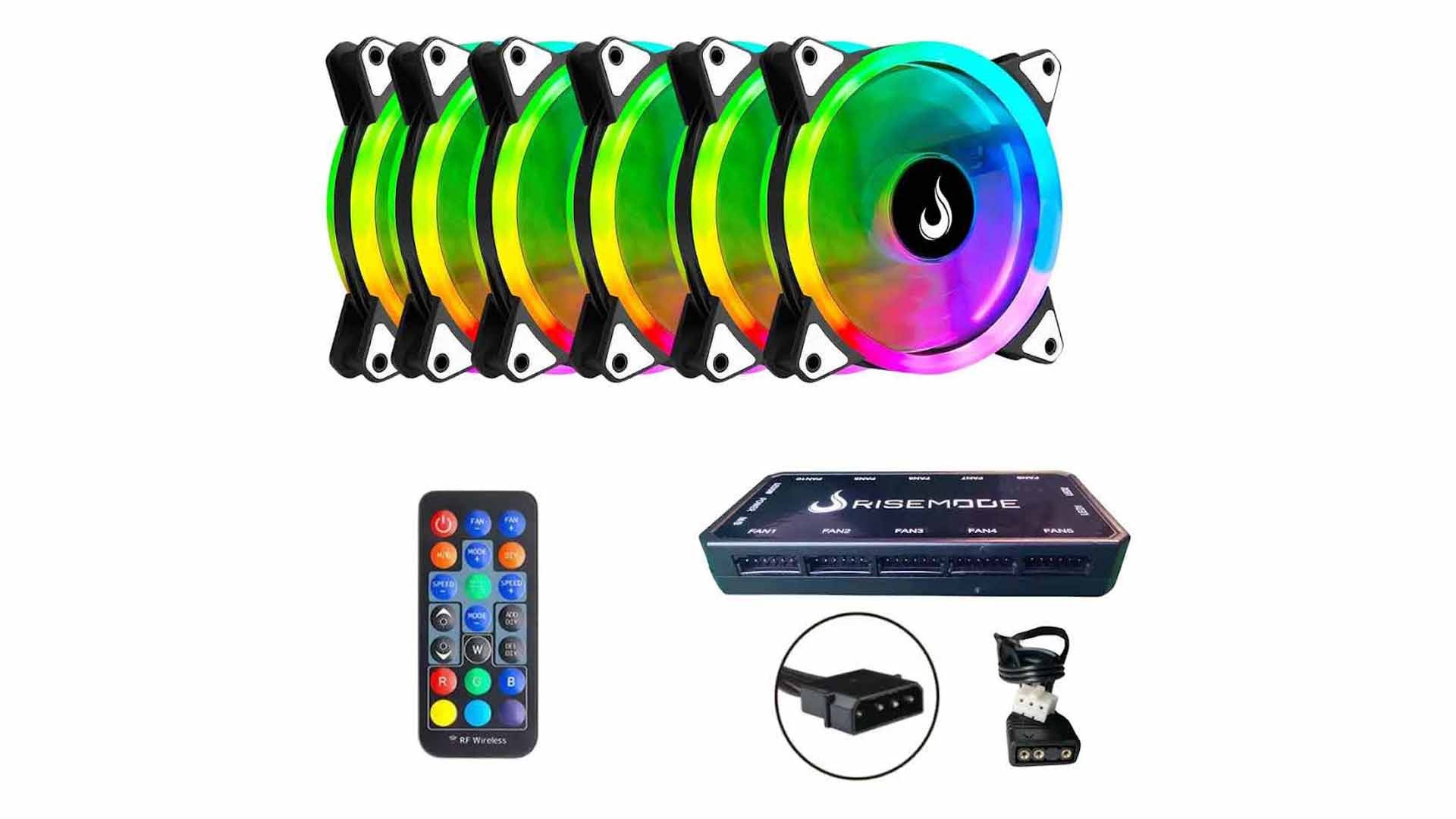 Kit 7 Fan Rise Mode + Controle